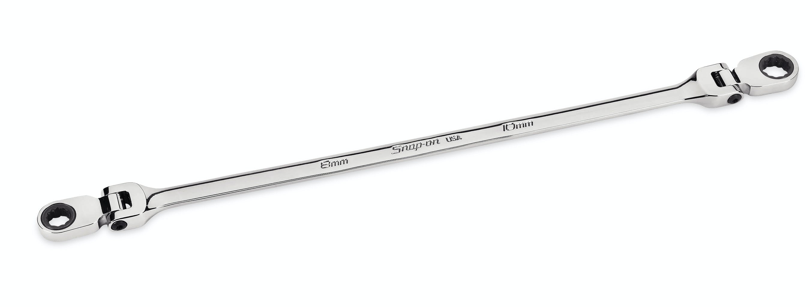 6 and 7 mm 12-Point Metric Flank Drive® Double Flex Ratcheting Box Wrench | XFRM67 6 and 7 mm 12-Point Metric Flank Drive® Double Flex Ratcheting Box Wrench | XFRM67